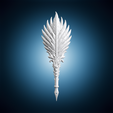 ember-wing-quill-pen-stl-3d-print-turntable-01-0deg.png Ember Wing Quill Pen 3D Printable