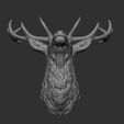 6.jpg OBJ file Deer head・3D printing design to download, guninnik81