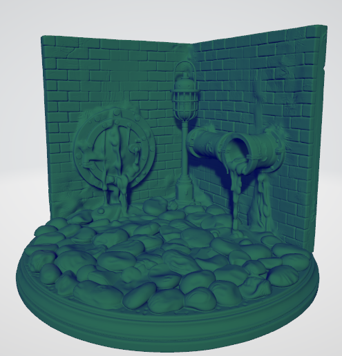 diorama toxic pokemon