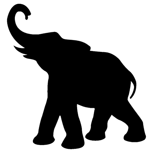 STL file Elephant wall decal・3D printing design to download・Cults
