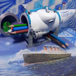 IMG_20230714_211808.jpg Fichier STL Submersible TITAN OCEAN GATE (CASE)・Modèle imprimable en 3D à télécharger