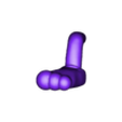Garfield_leg_flex.stl Garfield deitado - modelo 3D para impressão FDM 🐱