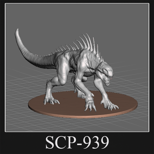 SCP-939 – With Many Voices 3D model