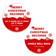 labels.jpg Christmas Songs Old Records | Christmas Decorations | Xmas Gift Present | Let It Snow | Jingle Bell Rock | Easy to Print | Vtau Design