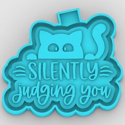 9_1.jpg STL file silently judging you - freshie mold・Model to download and 3D print