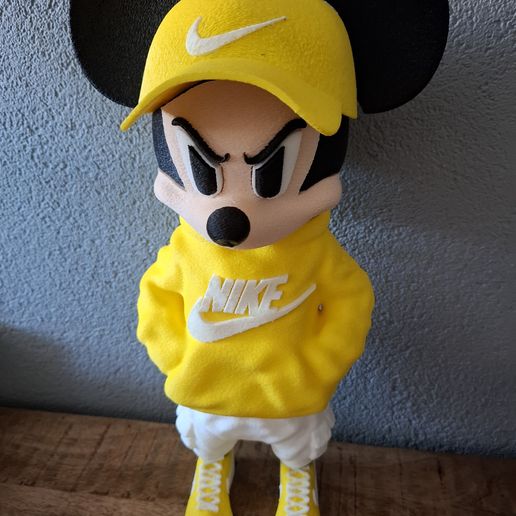 🐁 Mickey Mouse Urban Vibes Fan Art Ready To Print (MULTIPARTS/3MF