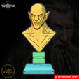 3.png Azog Bust from The Lord of the Rings