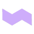 01.stl Zig-Zag Modular Wall Panel+Mold+Matrix