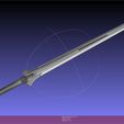 meshlab-2020-10-18-19-19-25-89.jpg Sword Art Online Kirito Ordinal Scale Main Sword