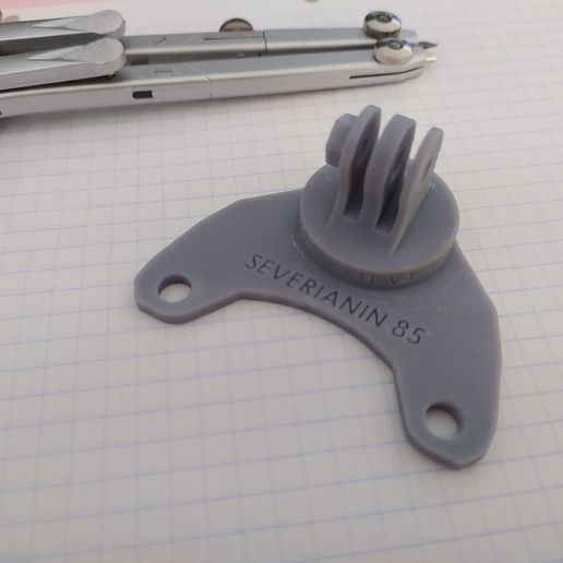 Panigale V4 gopro support 3D model