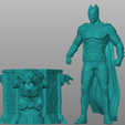 batman1.5.png Batman STL Printable Decorative Digital Art for House or Office DC Comic