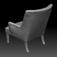 ch4.png Tufted Chair 3D Scan 3D model