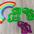 36691855_1969135703118259_35168661098463232_n.jpg UNICORN COOKIE CUTTER RAIBOW DASH PONYTAIL