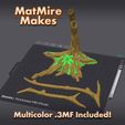 SlothTree2_3MF-copy.jpg Sloth plus Tree display, Articulated fidget figure, 3mf included