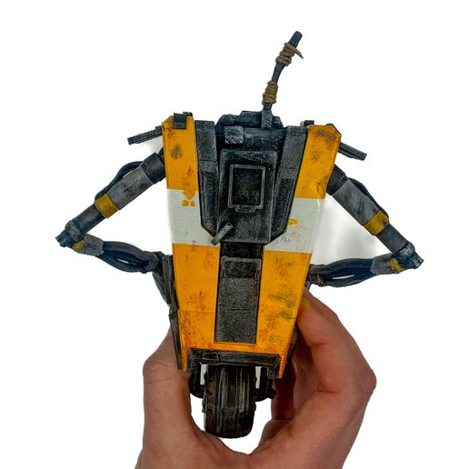 🤖 Claptrap Borderlands Robot・ 3D File for 3D printing・Cults