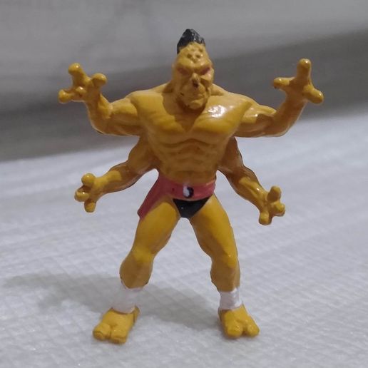 👹 MORTAL KOMBAT GORO PVC VINTAGE FIGURE MODEL 90s MONSTER・ STL