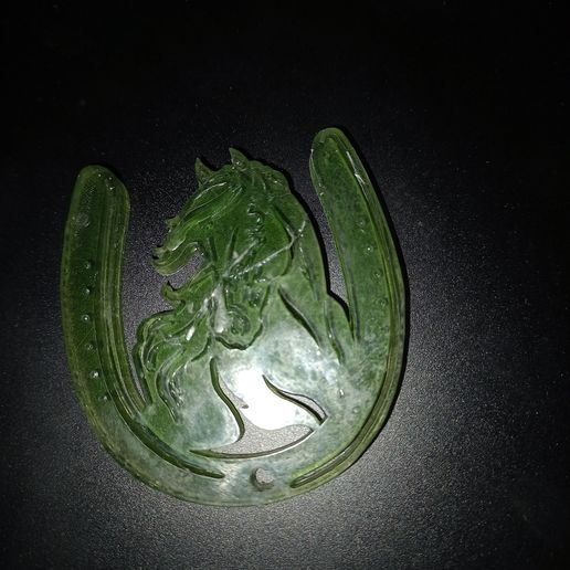 horse key ring 3D model