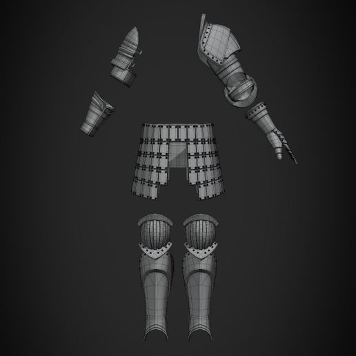 🪖 Dark Souls Elite Knight Armor for Cosplay・ 3D File for 3D printing・Cults