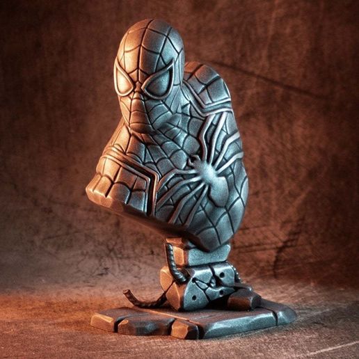 Spider-Man bust (fan art) 3D model