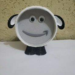 IMG_20231002_121517.jpg STL-Datei Suporte Alexa Echo Pop Shaun o Carneiro・Vorlage für 3D-Druck zum herunterladen