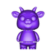 goat standing keychain.stl Flexy Goat Buddy - брелок в комплекте