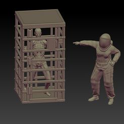 1.jpg Archivo STL gratuito ZOMBIE SURVIVORS - Biohazard - EROTIC MINIATURE 75 MM SCALE・Idea de impresión 3D para descargar