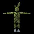 Cults_Springtrap.8008.jpg FNAF Springtrap Full Body Wearable Costume with Head for 3D Printing