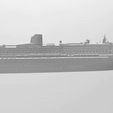 b.jpg Cunard RMS Queen Mary 2 (QM2) ocean liner 3D print-ready model