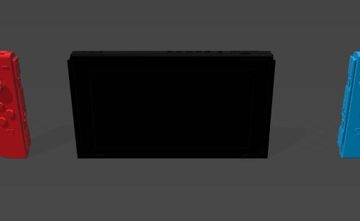 Switch simple model 3D model preview