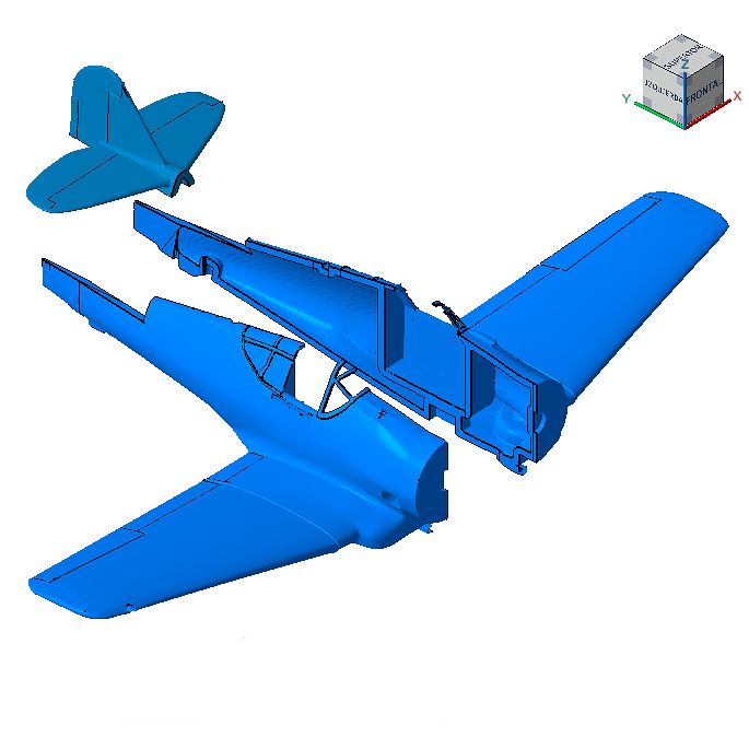 NUEVO-MONTAJE-1.jpg Fichier 3D NORTH AMERICAN NA-50 FIGHTER・Design imprimable en 3D à télécharger, Efran