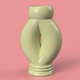 vase-71 v4-01.png style vase cup vessel v71 for 3d-print or cnc