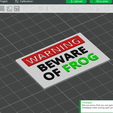 beware-of-frog-snippet.png WARNING Beware of frog