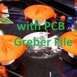 Intro_W_PCB.jpg Pinball Bumper WITH Greber File for making PCB's
