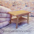 Pottery-Barn-Inspired-Mateo-Coffee-Table-Miniature-6.png Pottery Barn-inspired Mateo Rectangular Coffee Table, Miniature Table, Miniature Coffee Table, Pottery Barn Miniature