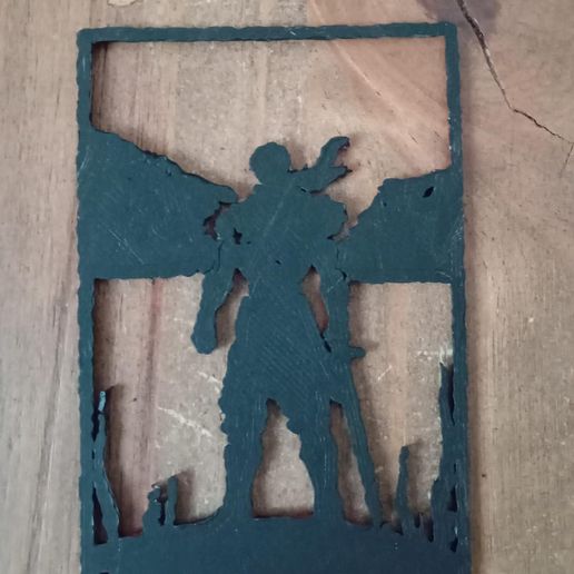 STL file 2D WALL ART MANGA INSPIRED 🎨 ・3D printer model to download・Cults