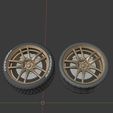 e1.JPG Kai Style REGULAR OFFSET wheel set for diecast and RC model 1/64 1/43 1/24 1/18 1/10....