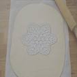 copo2.png Download STL file Cookie Cutter Snowflake stamp / Cookie Cutter Snowflake stamp • 3D printer template, OcioArt