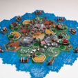 1000X1000-dsc04549.jpg Archivo 3D [MERCHANT]¡Loseta hexagonal compatible con Catan! Modelos FDM y RESINA (74 archivos juntos, incluidos los archivos de lichi para la resina)・Plan de impresión en 3D para descargar