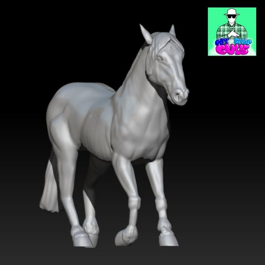 High Detail Horse
