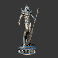 ZBrush Document.jpg STL file anubis・3D print design to download