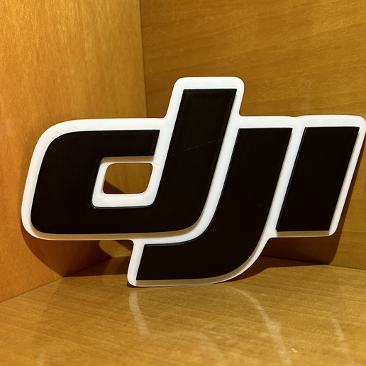 🇨🇳 Dji Logo・ STL File for 3D printing・Cults