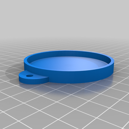 Yashica electro 35 lens cap 3D model