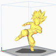 2.png Little Trunks ( Super Saiyan) Dragon Ball Z 3D Model