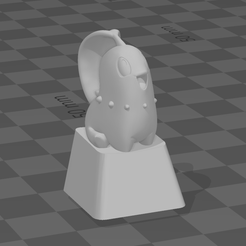 Captura-de-pantalla-2022-12-19-201754.png Файл STL Ключница Чикорита・Модель 3D-принтера для скачивания
