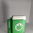 IMG_20230606_130842.jpg CIGARETTE CASE WEED WITH LID AND LIGHTER HOLDER BIC