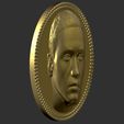 5.jpg Eminem medallion pendant 3D printing ready stl obj