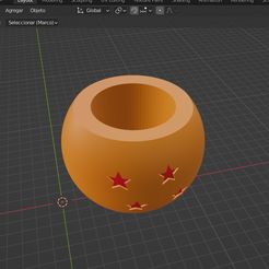 eed B Ghoba v Ov Mui GN K Cea Archivo STL Mate Esfera Dragon Ball・Modelo para descargar y imprimir en 3D