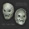 7456.jpg Lin Kuei warriors mask. Mortal Kombat  2021