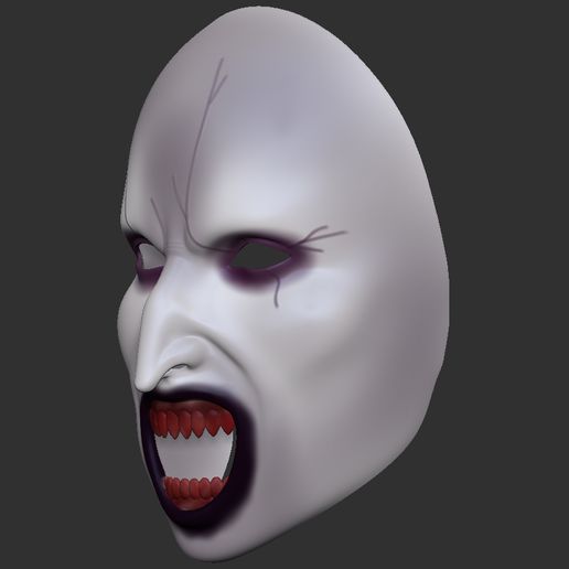 👺 Valak mask・ OBJ File for 3D printing・Cults