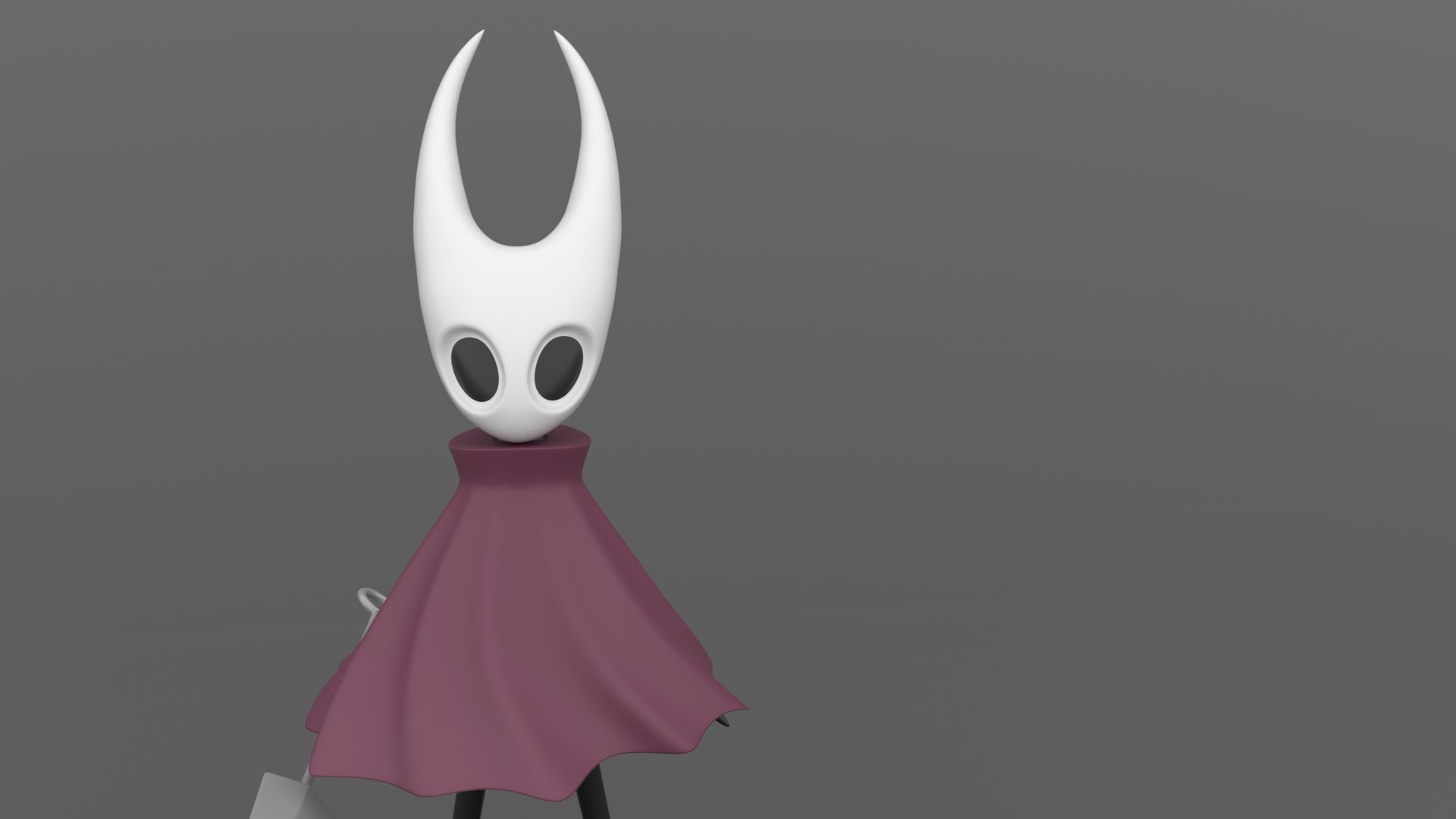 Download OBJ File Hornet - Hollow Knight 3D Print Model • 3D Printing ...